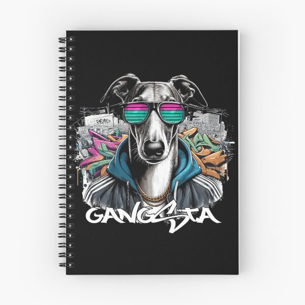 Item preview, Greyhound Gangsta Dog Graffiti Gift designed and sold by Pineapple-Tree.