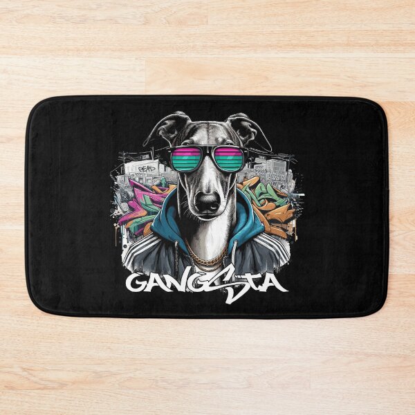 Item preview, Greyhound Gangsta Dog Graffiti Gift designed and sold by Pineapple-Tree.