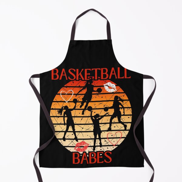 Item preview, BASKETBALL BABES RETRO SUNSET designed and sold by FluxDesigner.