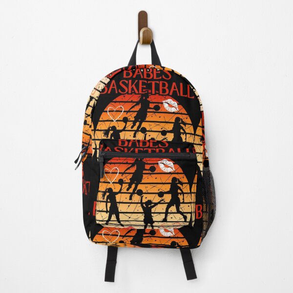 Item preview, BASKETBALL BABES RETRO SUNSET designed and sold by FluxDesigner.