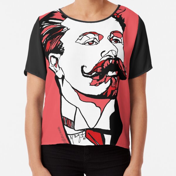 Scriabin Russian Composer Chiffon Top