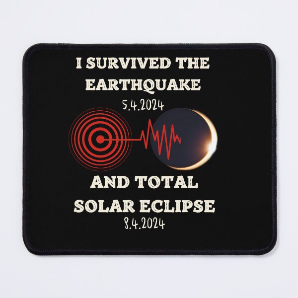 Item preview,  I survived the NY Earthquake and total solar eclipse designed and sold by MilkyForest.