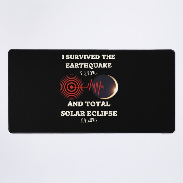 Item preview, I survived the NY Earthquake and total solar eclipse designed and sold by MilkyForest.