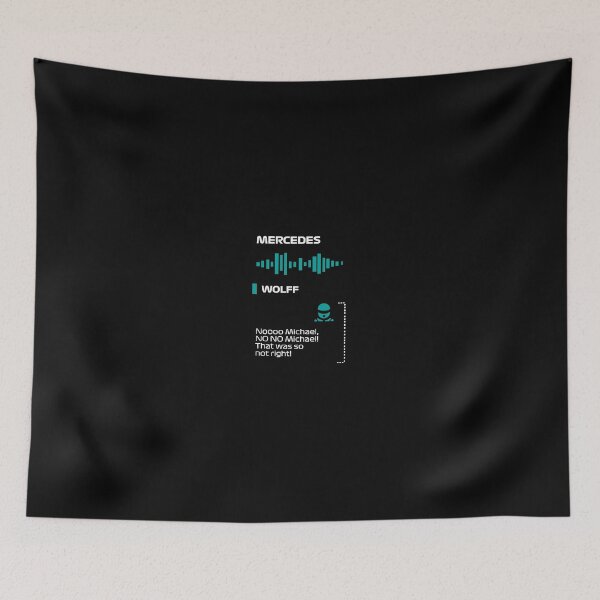 Item preview, Formula 1 no Michael no radio quote Toto Wolff designed and sold by AnnesCreatives.