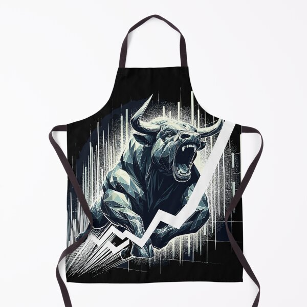 Item preview, Taurus Bull Stocks Geometry Wall Street Gift designed and sold by Pineapple-Tree.