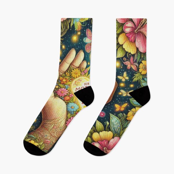 Artikelvorschau, Flora Blume Muttertag Geschenk Glühwürmchen entworfen und verkauft von Illuministique.