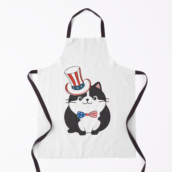 Item preview, Cute fat cat is wearing an Uncle Sam hat designed and sold by Pet Station.