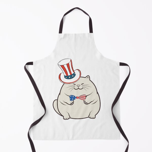 Item preview, Cute fat cat is wearing an Uncle Sam hat designed and sold by Pet Station.