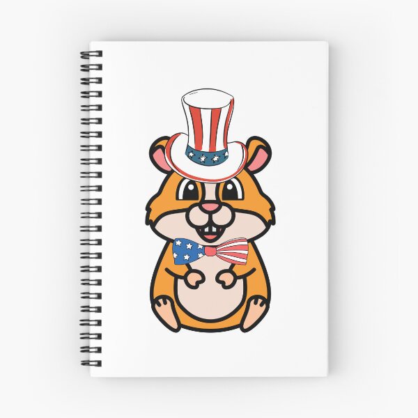 Item preview, Cute hamster is wearing an Uncle Sam hat designed and sold by Pet Station.