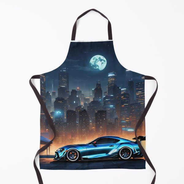 Artikelvorschau, Moderner Toyota Supra von der Seite Illustration Design entworfen und verkauft von Salimgor Hangaround Music.