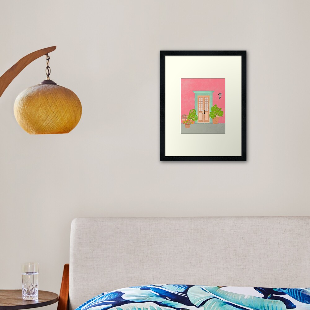 Item preview, Framed Art Print designed and sold by RealEstateFiend.