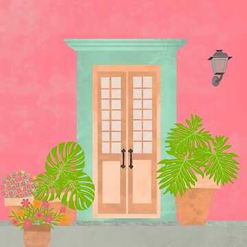 Artwork thumbnail, Traditional Door in Athens, Greece by RealEstateFiend