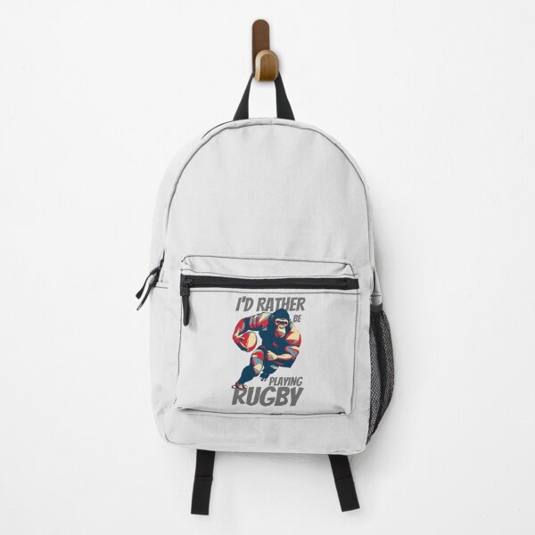 Item preview, I'd Rather Be Playing Rugby Strong Rugby Gorilla designed and sold by TrueArtsStore.