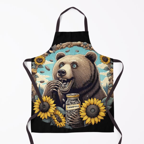 Item preview, Bear Sunflower Seeds Sunflower Seeds Gift designed and sold by Pineapple-Tree.