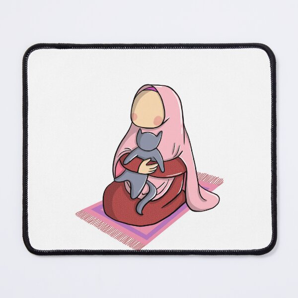 Item preview, Islamic girl with Cat designed and sold by Ashi17.