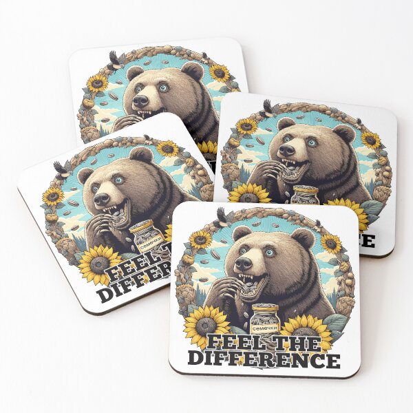 Item preview, Bear Sunflower Seeds Sunflower Seeds Gift designed and sold by Pineapple-Tree.