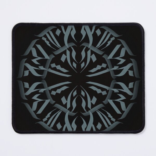 Item preview, Teal blue Calligram  designed and sold by CyberhexPrints.