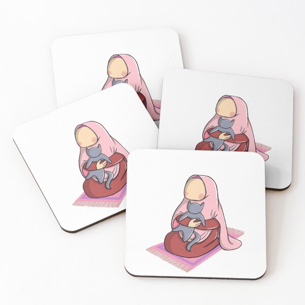 Item preview, Islamic girl with Cat designed and sold by Ashi17.