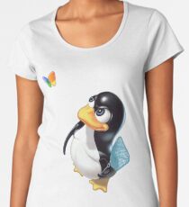 Penguin Linux Women's Premium T-Shirt