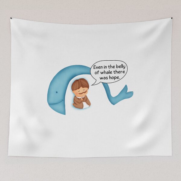 Item preview, Even in the belly of whale there was hope designed and sold by Ashi17.