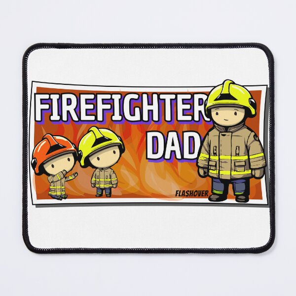Item preview, Firefighter Dad - Urban designed and sold by Flashover.