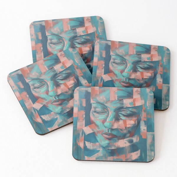 Item preview, Striped Soul Abstract Visage designed and sold by palmyst.