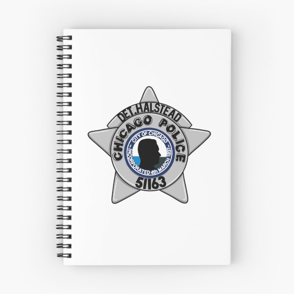 Item preview, Insignia del detective Halstead Chicago P.D. designed and sold by AnnesCreatives.