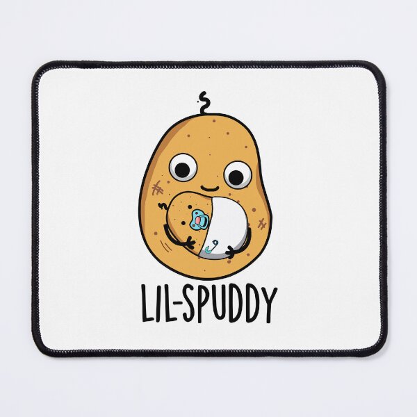 Item preview, Lil Spuddy Funny Potato Pun designed and sold by punnybone.