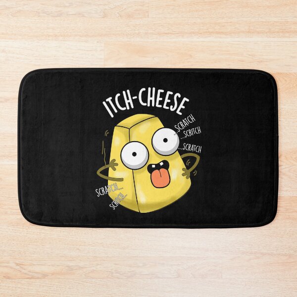Item preview, Itch-cheese Funny Cheese Pun (Dark BG) designed and sold by punnybone.