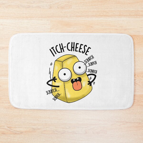 Item preview, Itch-cheese Funny Cheese Pun  designed and sold by punnybone.