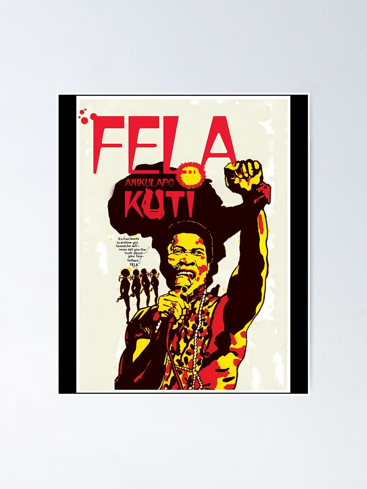 Fela Kuti FELA'S CHILDREN girl's ポストカード Fela's Children - Fela Kuti
