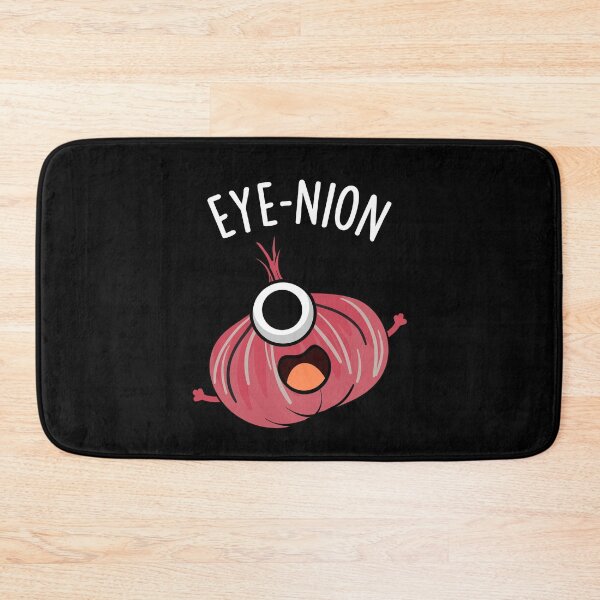 Item preview, Eye-nion Funny Onion Pun (Dark BG) designed and sold by punnybone.
