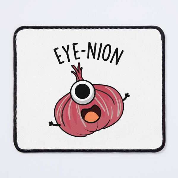 Item preview, Eye-nion Funny Onion Pun  designed and sold by punnybone.