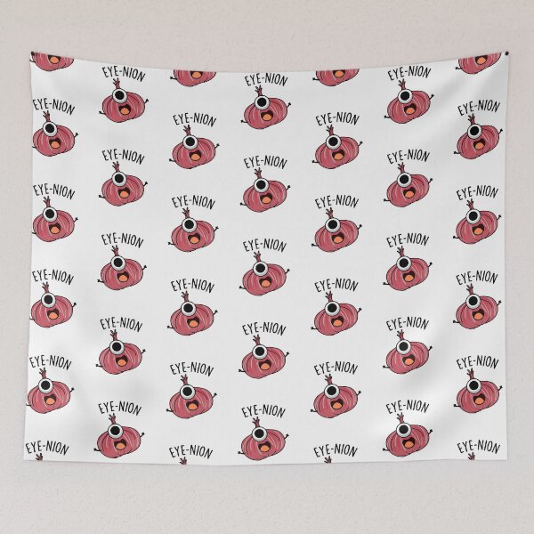 Item preview, Eye-nion Funny Onion Pun  designed and sold by punnybone.