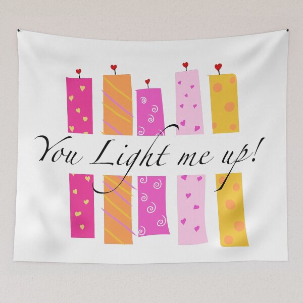 Item preview, You light me up designed and sold by Hunkydoory.