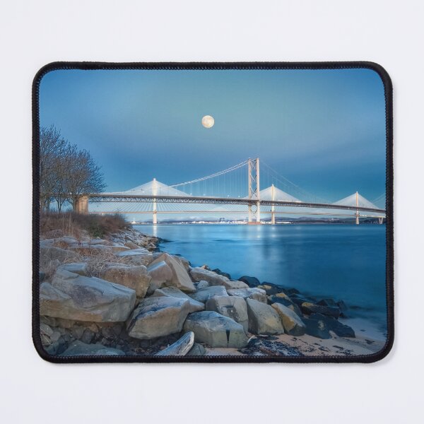 Item preview, Forth Bridges By Moonlight designed and sold by Alisonchambers2.