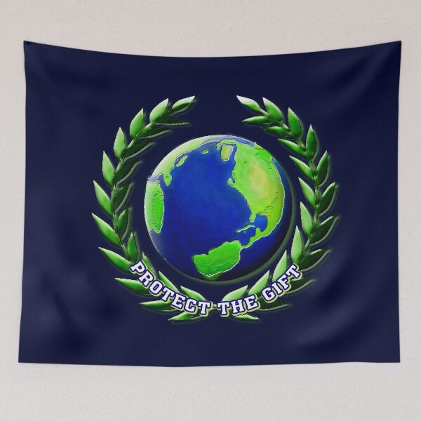 Item preview, PROTECT THE GIFT earth day April 22 designed and sold by THE AMERICAN TEEVANGELIST.