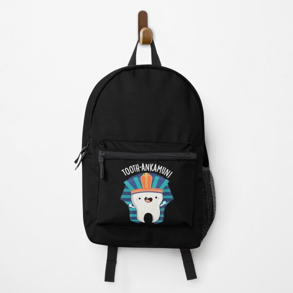 Item preview, Tooth-ankamun Funny Tooth Pun (Dark BG) designed and sold by punnybone.