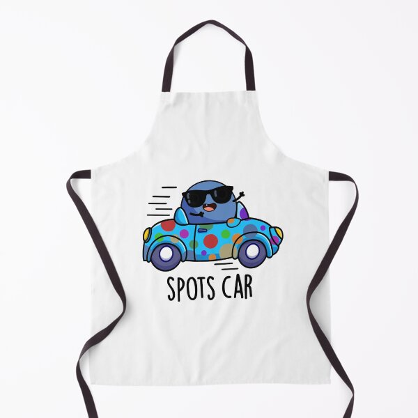 Item preview, Spots Car Funny Sports Car Pun designed and sold by punnybone.