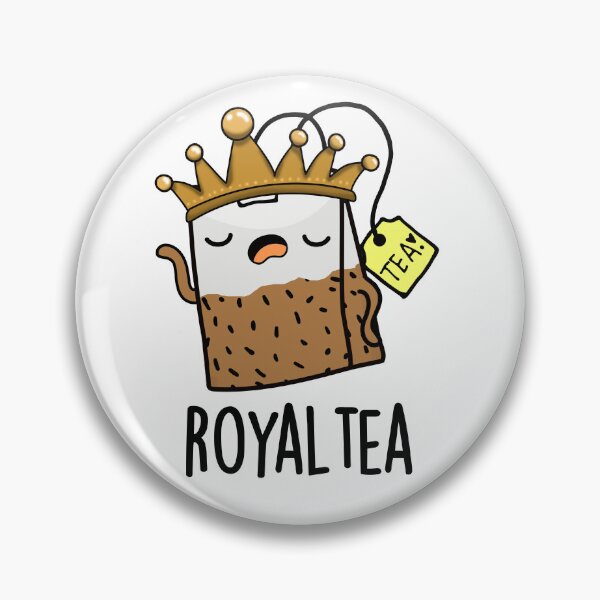Item preview, Royal-tea Funny Tea Pun  designed and sold by punnybone.