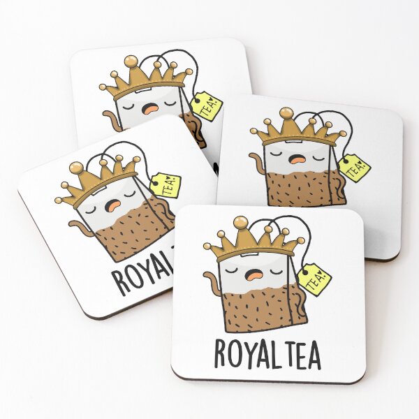 Item preview, Royal-tea Funny Tea Pun  designed and sold by punnybone.