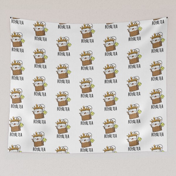 Item preview, Royal-tea Funny Tea Pun  designed and sold by punnybone.