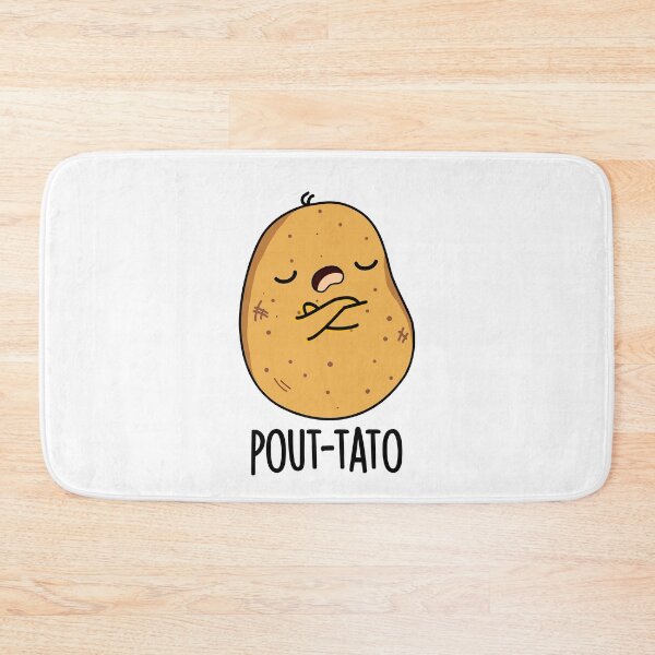 Item preview, Pout-tato Funny Potato Pun  designed and sold by punnybone.
