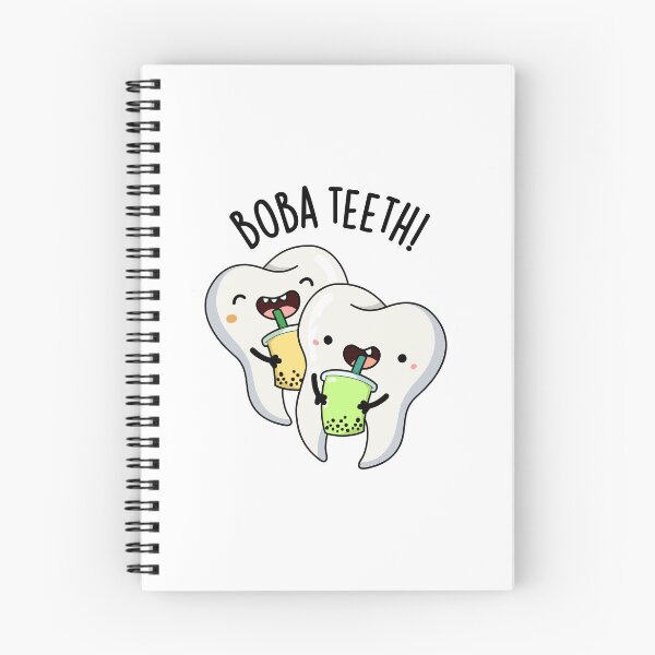 Item preview, Boba Teeth Funny Boba Tea Pun  designed and sold by punnybone.
