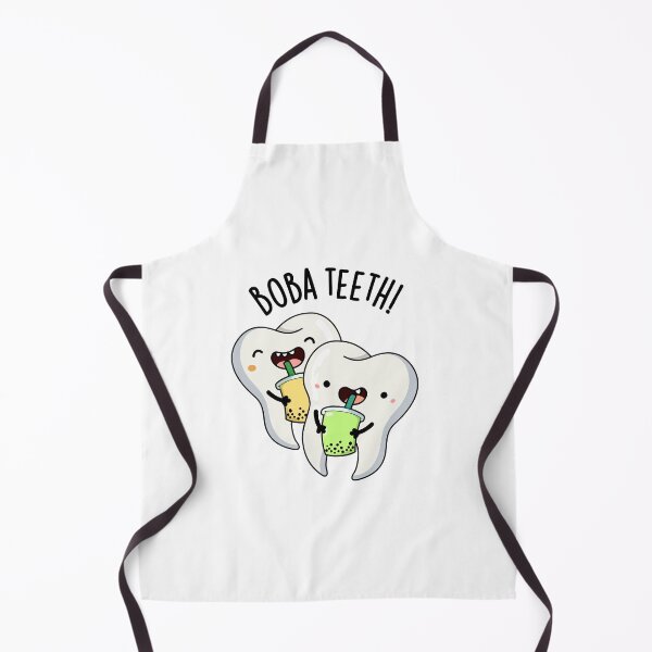 Item preview, Boba Teeth Funny Boba Tea Pun designed and sold by punnybone.
