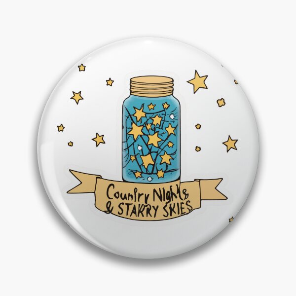 Item preview, Country Nights & Starry Skies Mason Jar Fireflies designed and sold by NiftyWrx.