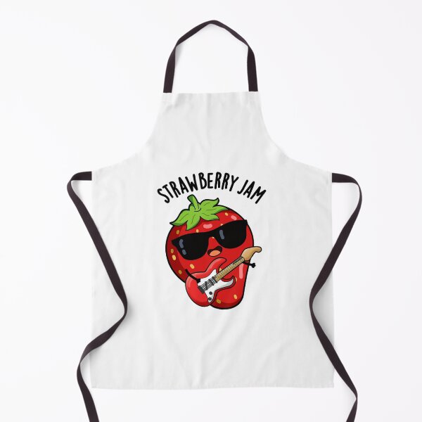 Item preview, Strawberry Jam Funny Fruit Pun designed and sold by punnybone.