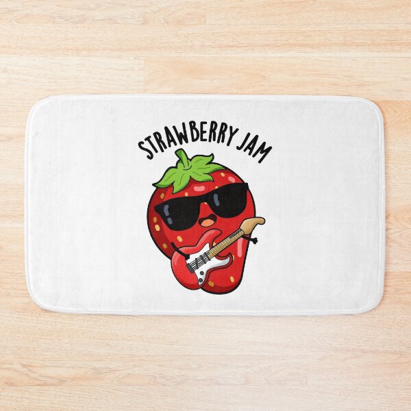 Item preview, Strawberry Jam Funny Fruit Pun  designed and sold by punnybone.