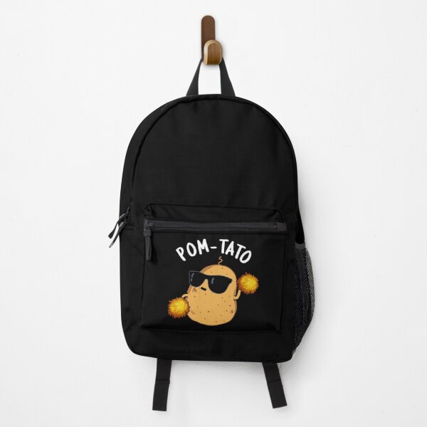 Item preview, Pom-tato Funny Potato Pun (Dark BG) designed and sold by punnybone.