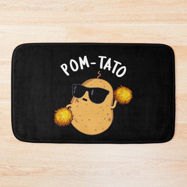 Item preview, Pom-tato Funny Potato Pun (Dark BG) designed and sold by punnybone.
